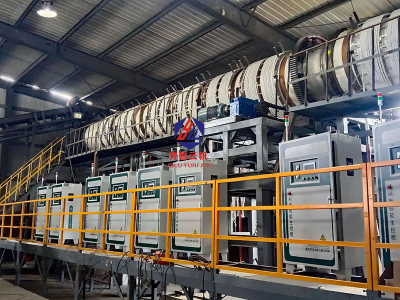 熱烈祝賀由我司為貴州市松桃縣設計的電解錳渣電磁焙燒生產線投料試產取得圓滿成功